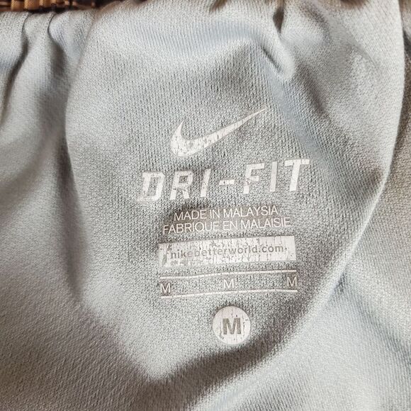 Nike Brown Striped Lined Running Shorts Size medium - Picture 3 of 6